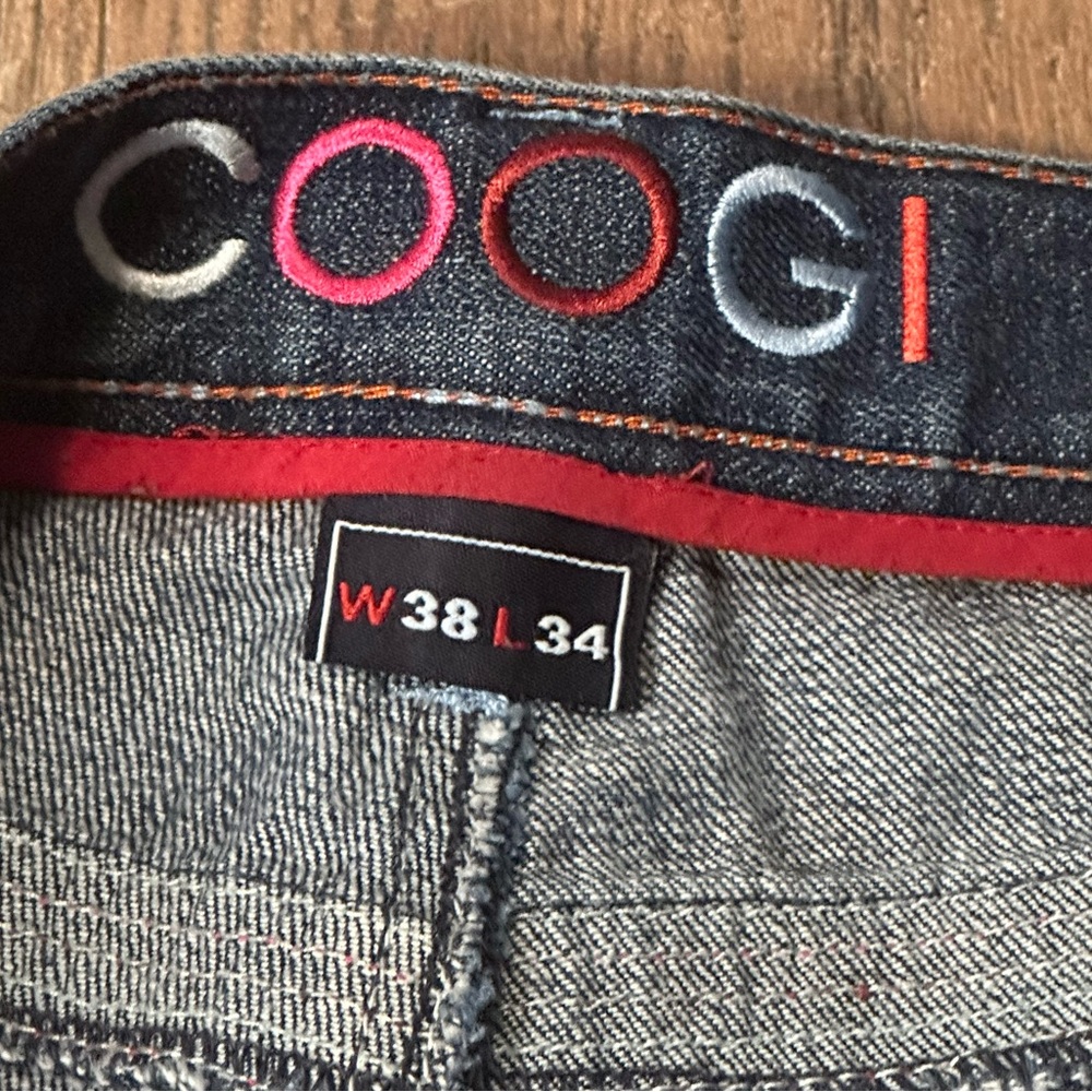 COOGI Denim Embroidered Jeans
